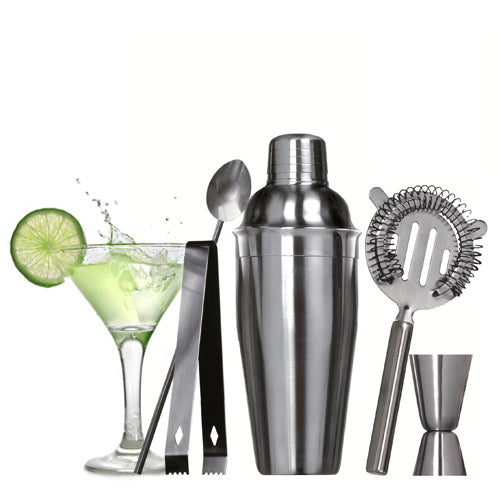 Cocktail shaker set (5 deler)