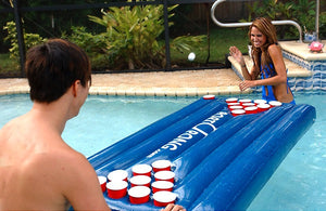 Summer pool beer pong!