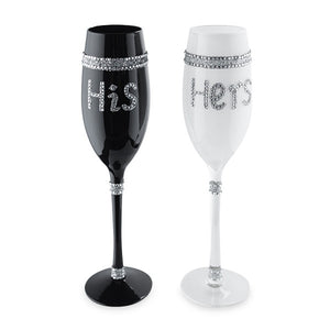 Champagne Glass (his and hers)
